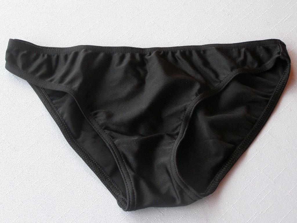 Plavky kalhotky bokové 03-50-černá